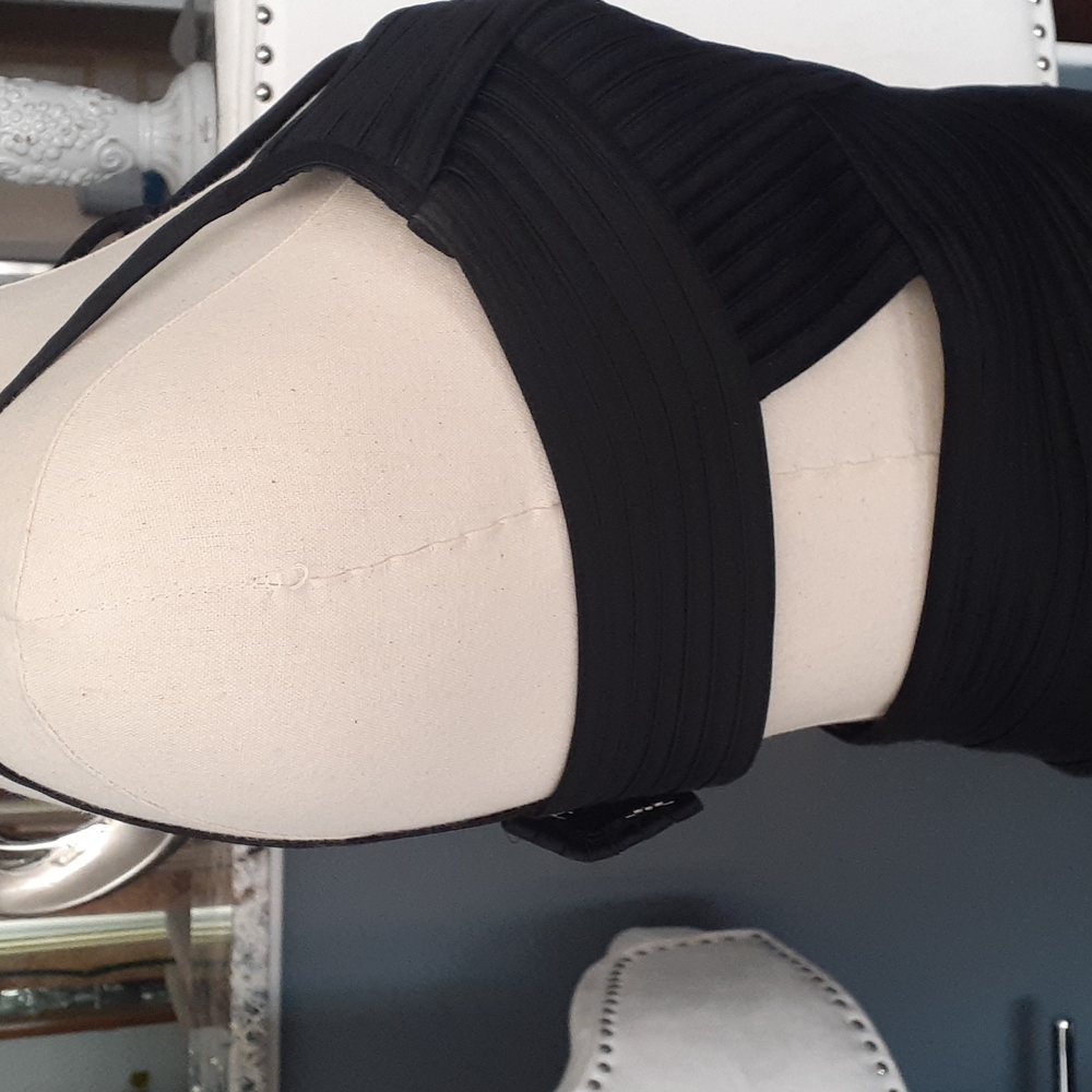 Alta Moda couture black dress size 8 - Picture 6 of 17